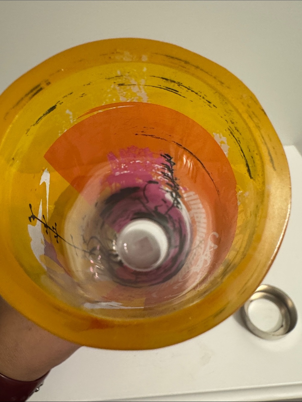 Partylite Glass Vase/Tealight Holder - Picture 6 of 6